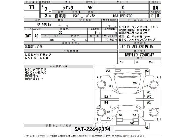 Toyota SIENTA 2020 8764365-2