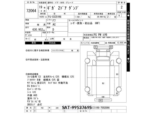 Isuzu GIGA 2007 8758245-2