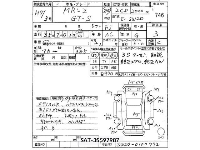 Toyota MR2 1995 8905301-2