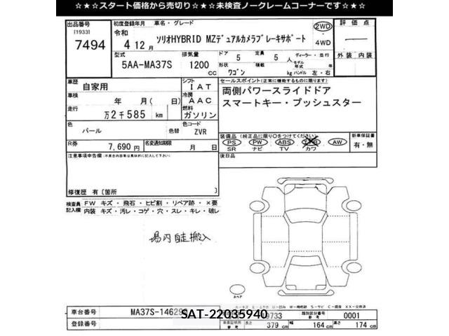 Suzuki SOLIO 2022 8718665-2
