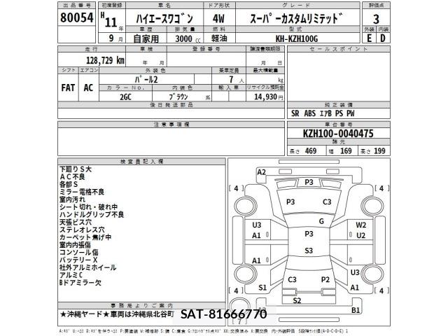 Toyota HIACE WAGON 1999 8679130-2