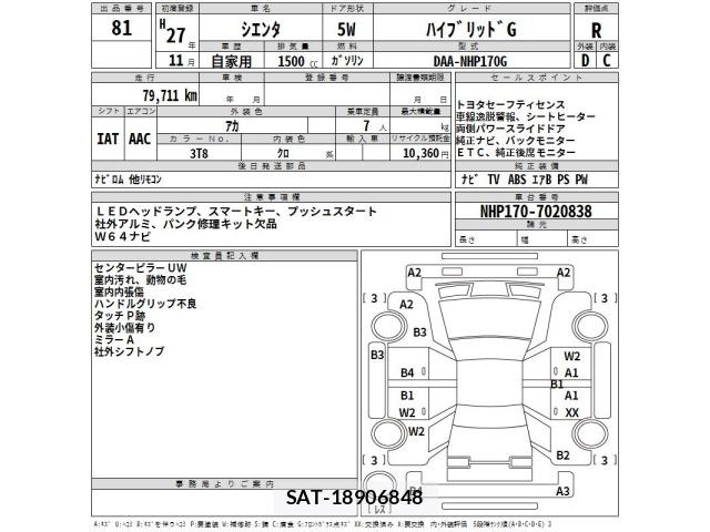 Toyota SIENTA 2015 8902541-2